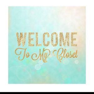 Welcome to my closet!
